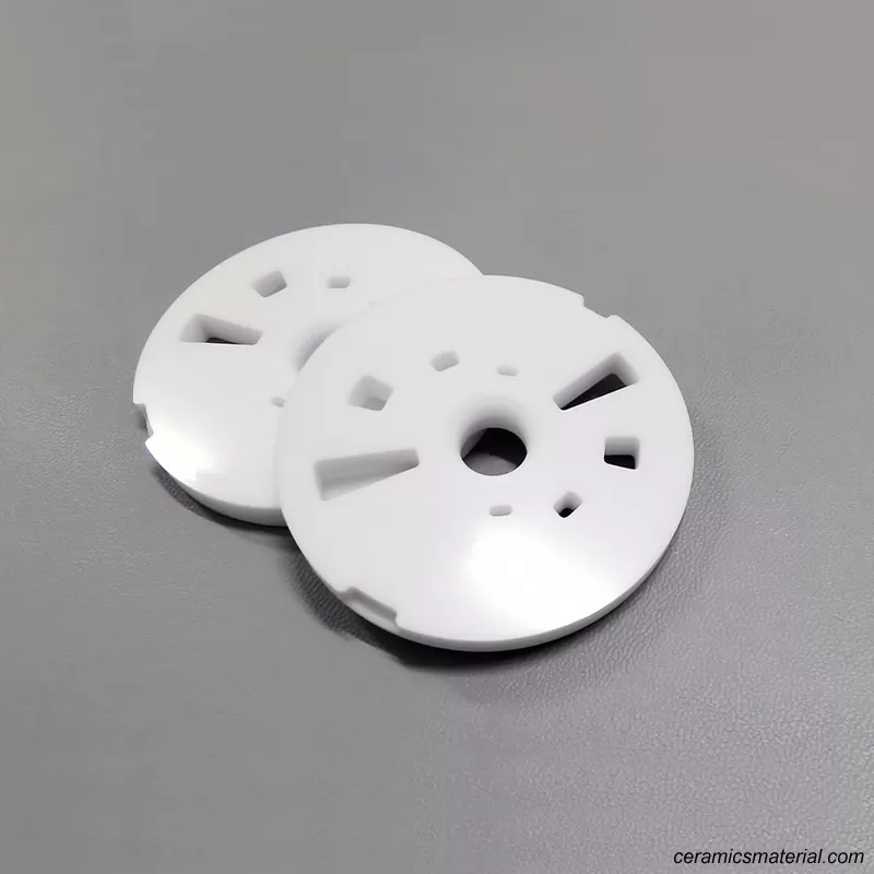 Alumina ceramic valve disc