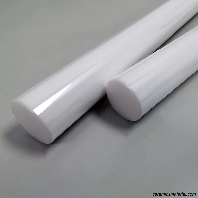 High precision zirconia ceramic shaft