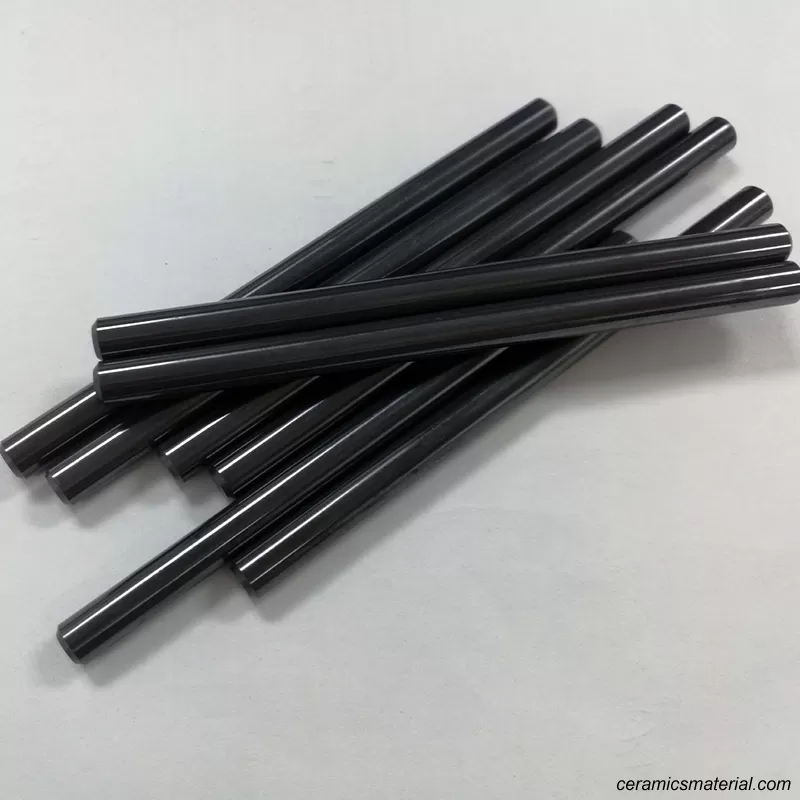 Silicon nitride ceramic rod