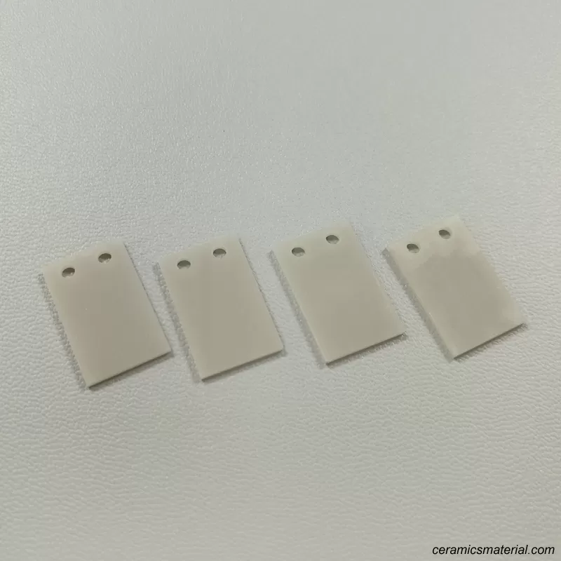 Aluminum nitride ceramic substrate