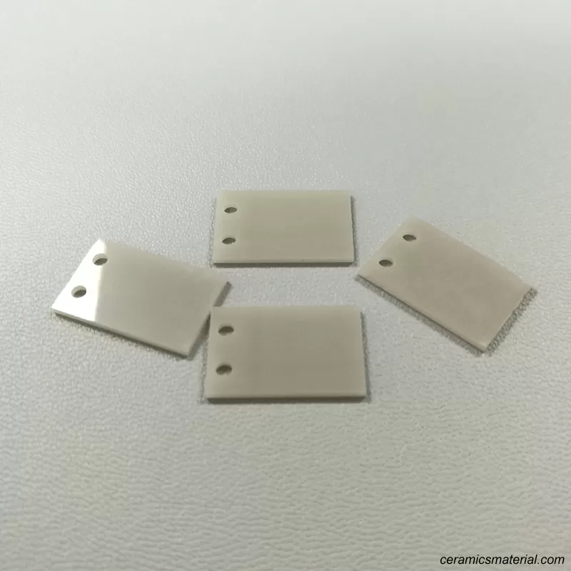 Aluminum nitride ceramic substrate