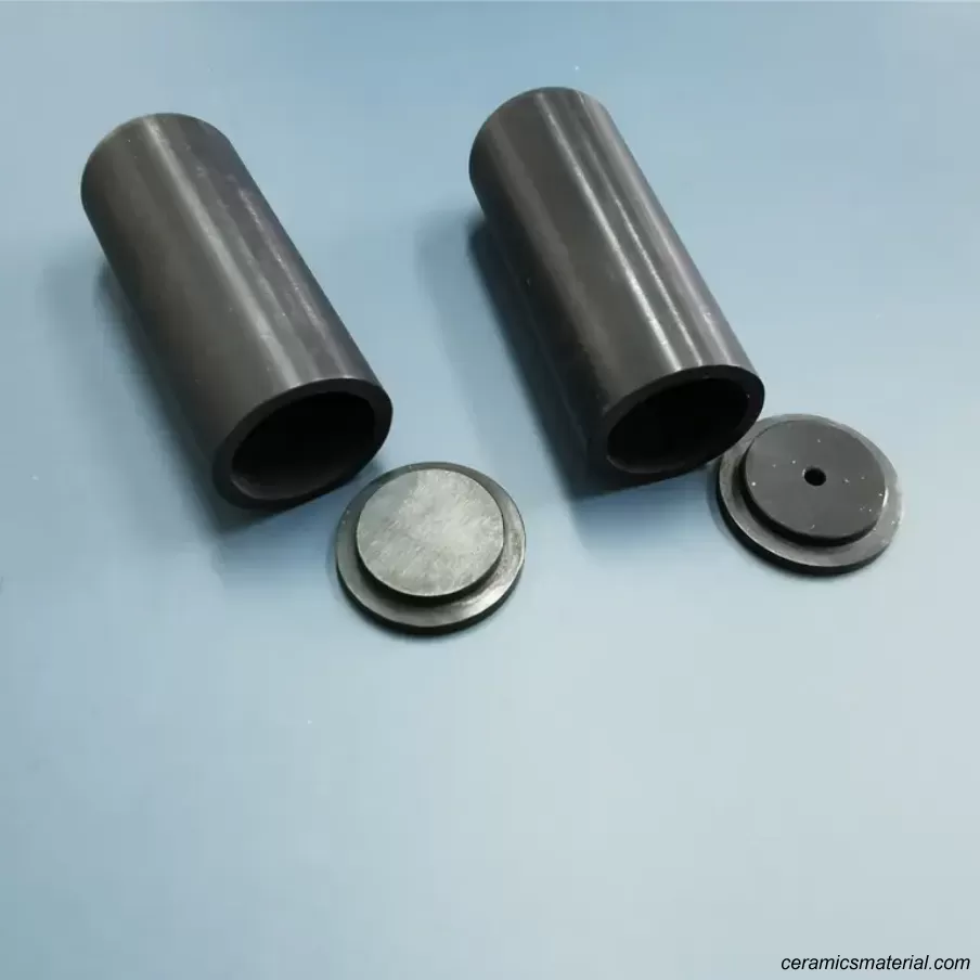 Silicon nitride precision ceramic industrial plunger