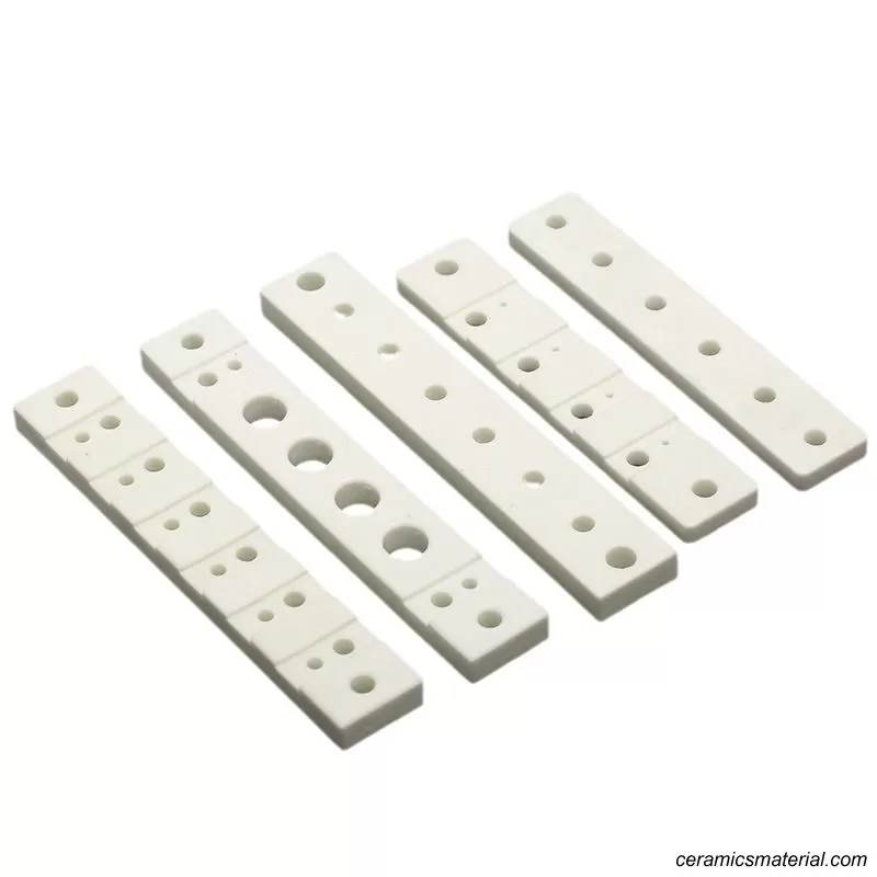 95, 99 high frequency precision alumina ceramic porous electric heating ceramic plate