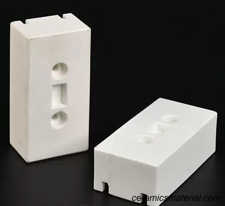 Alumina precision ceramic inverter starting tape resistor shell