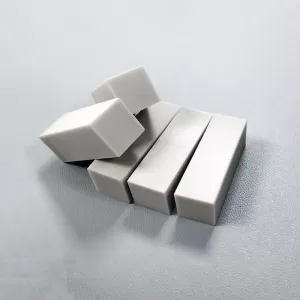 Aluminum nitride ceramic block